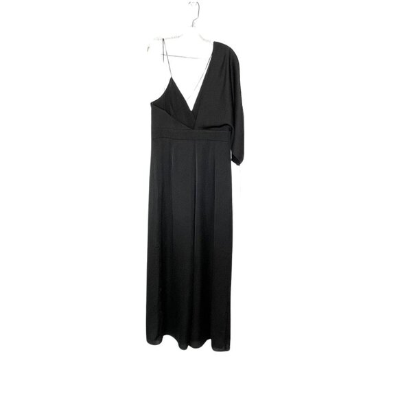 KEEPSAKE THE LABEL Black Asymmetric Uncovered Jumpsuit Size Large - Picture 7 of 13